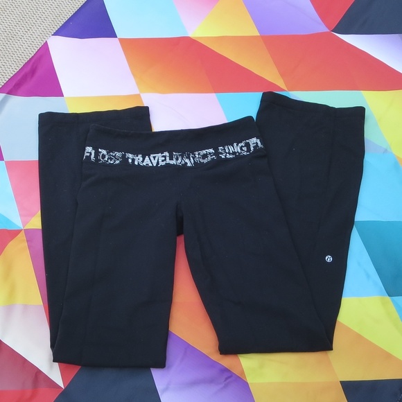 lululemon athletica Pants - Lululemon throwback *8* Groove Reversible Yoga